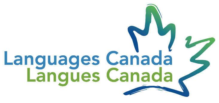 Language Canada Logo in green, red and blue