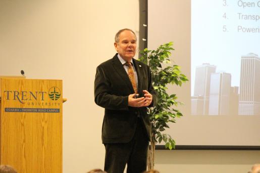 Chancellor Don Tapscott Reveals Necessity of Technology in Creating 21st Century Cities