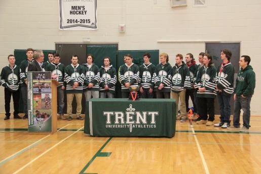 Extramural Men's Hockey Team Captures Challenge Cup