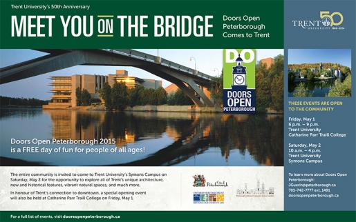 Doors Open Peterborough 2015 at Trent University