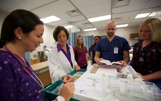 Trent faculty and staff visit local hospitals as part of ongoing partnerships to prepare Nursing students for clinical practice