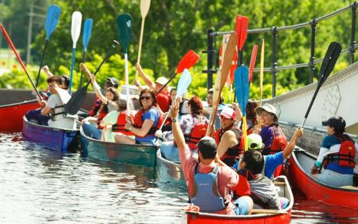 International Students Gain Quintessential Canadian Experience on National Canoe Day