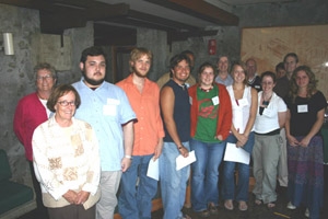 Prestigious scholarship recipients attend a welcome reception