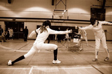 Trent Fencer Recognized as OUA Woman of 