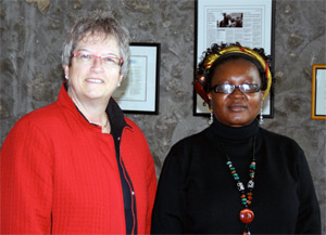 Esteemed Scholar from Botswana Visits Tr
