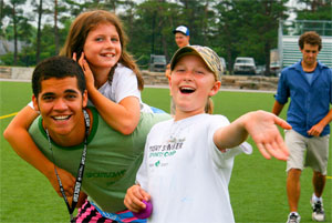 Trent Summer Sports Camp 2010 in Full Sw