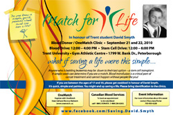 Blood Donor/One Match Clinic at Trent to