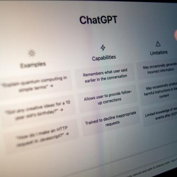 Picture of a computer screen that has ChatGPT capabilities listed