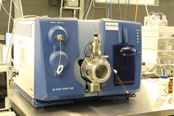 Image of the Applied Biosystems (QTrap 5500) LC-MS/MS lab instrument