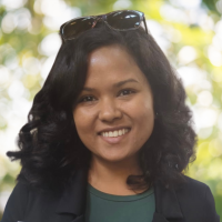 Sumiko Polacco smiling