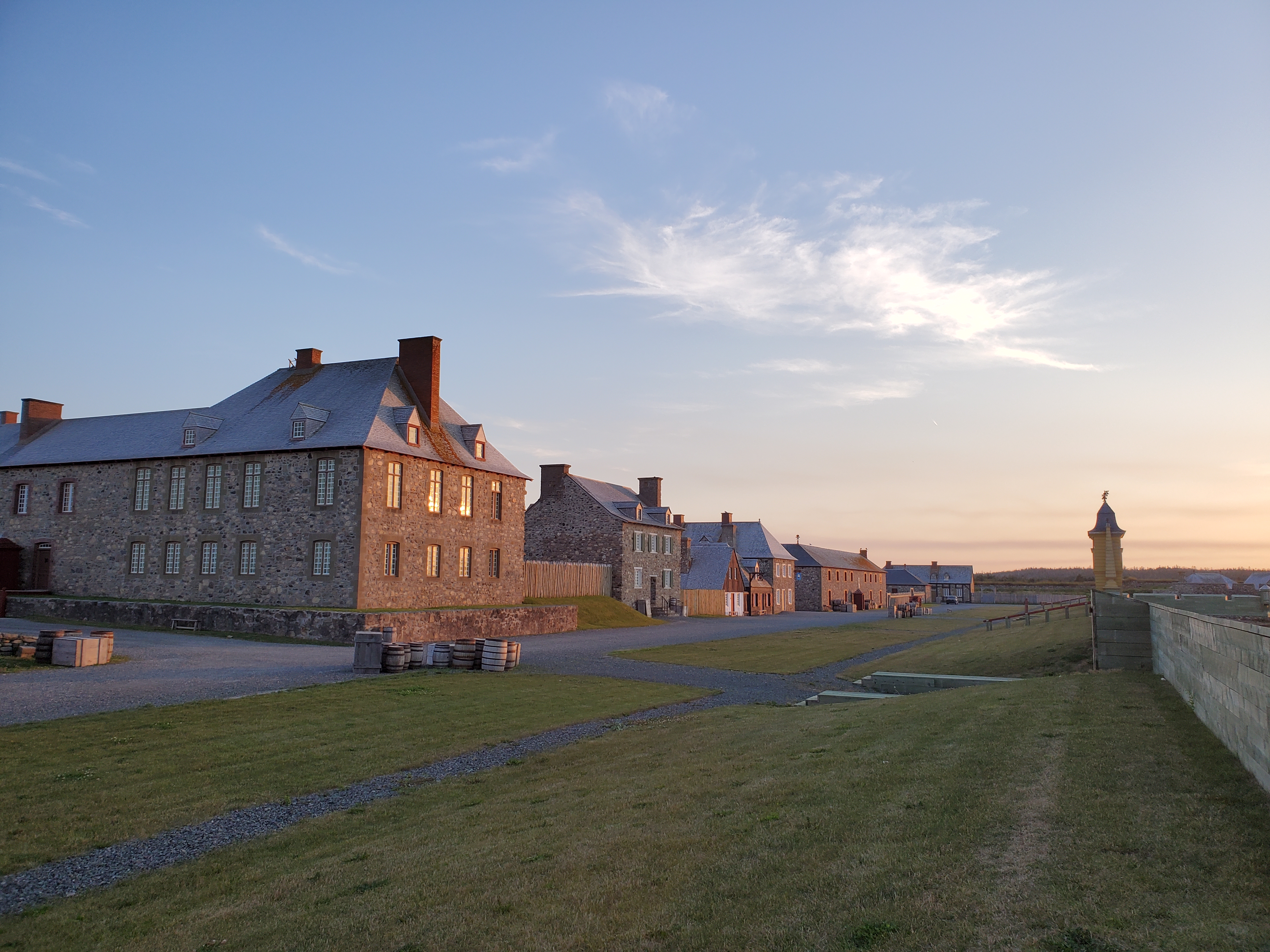 Louisbourg sunset