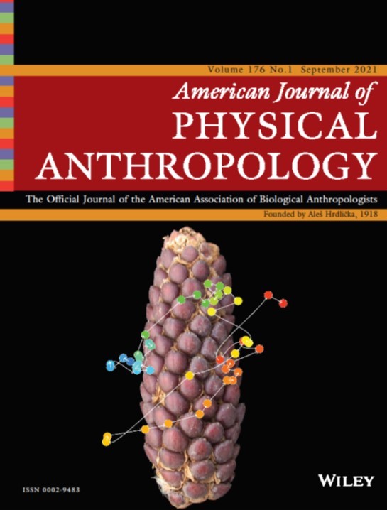 Cover of American Journal of Physical Anthropology, Volume 196, Issue 1