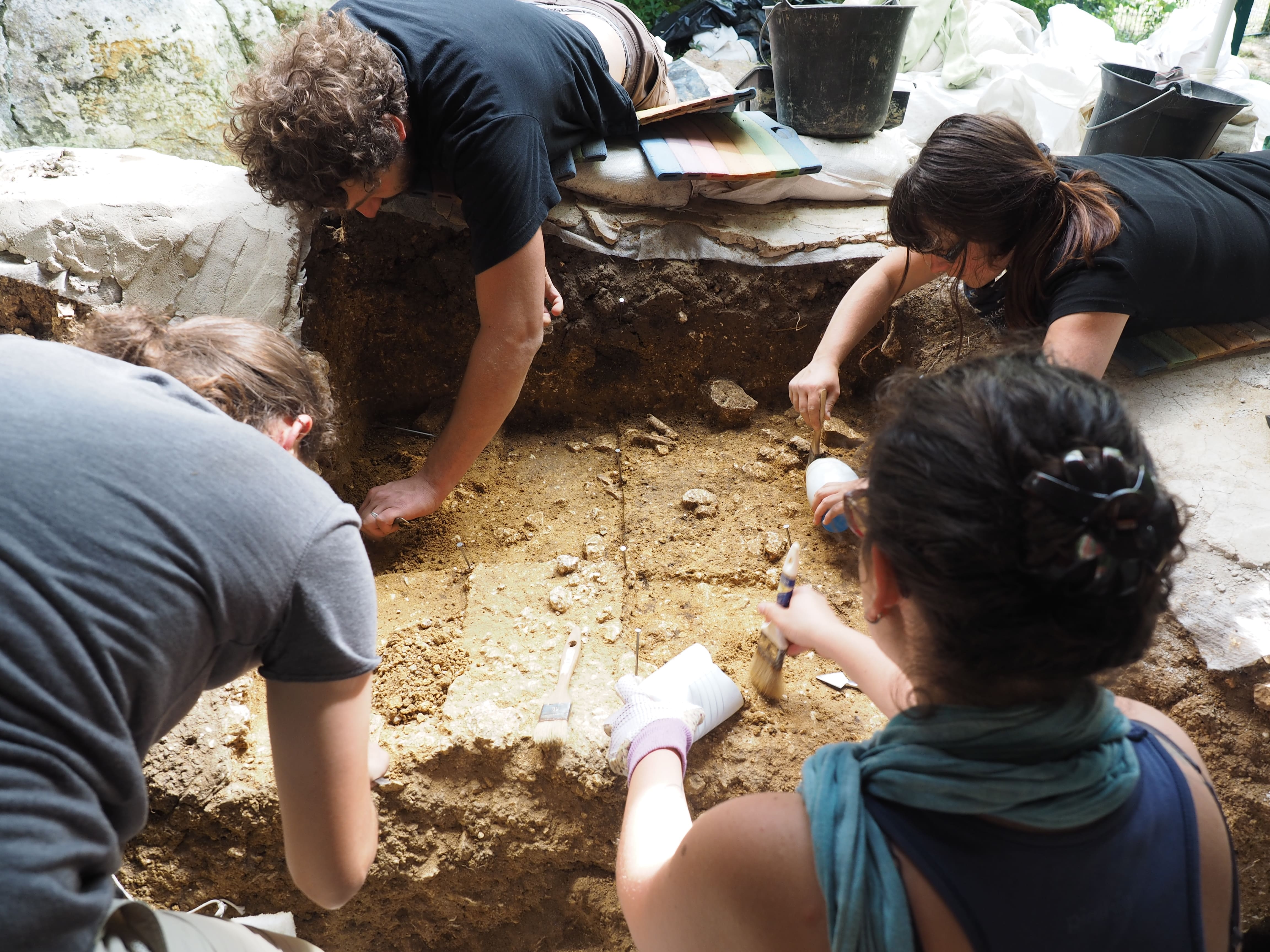 Les fouilles de 2015 à Saint-Césaire