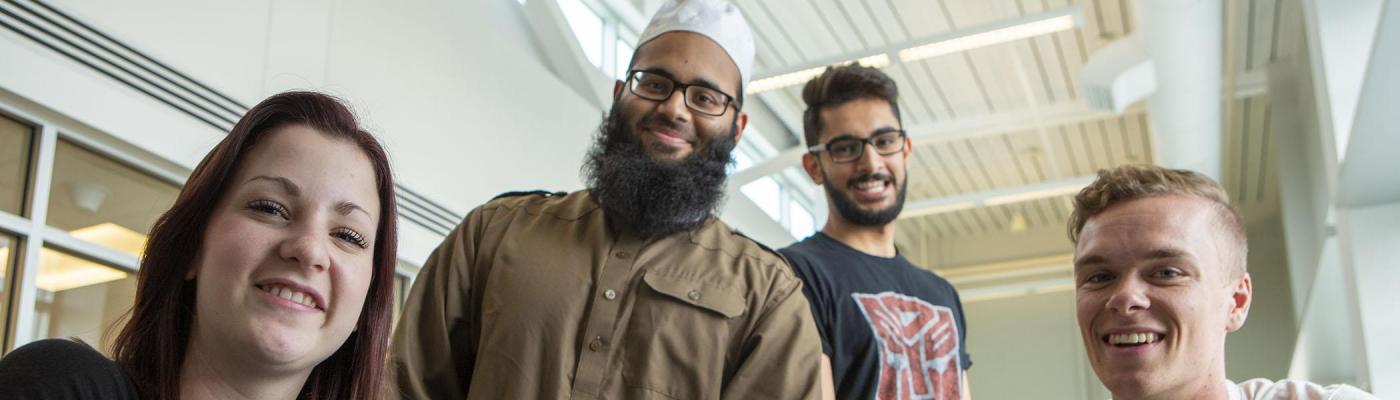 Students at Trent University Durham GTA campus.