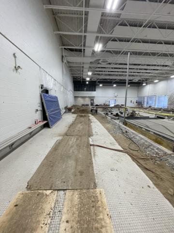 Pool Construction as of March 27th, 2023