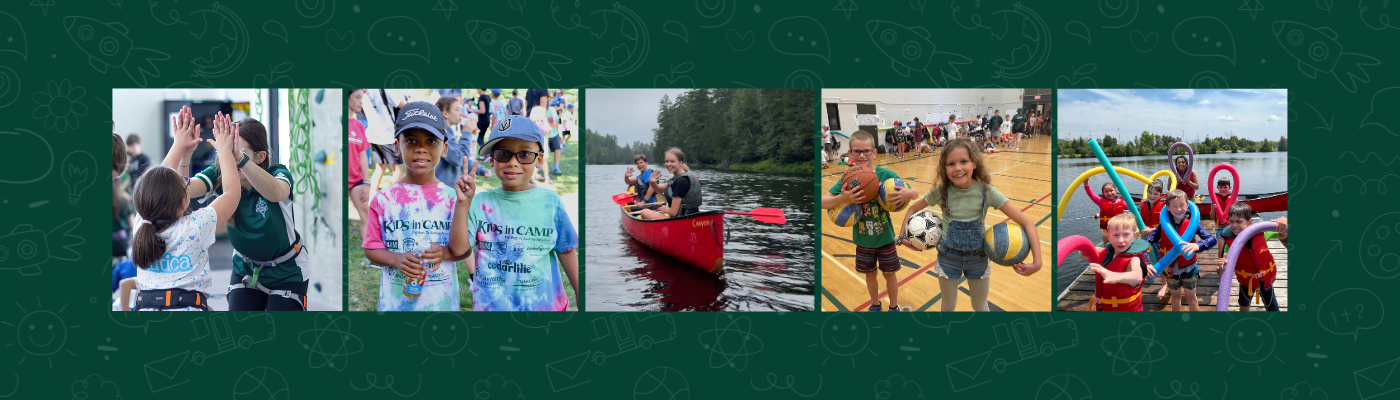 photos of children at camp