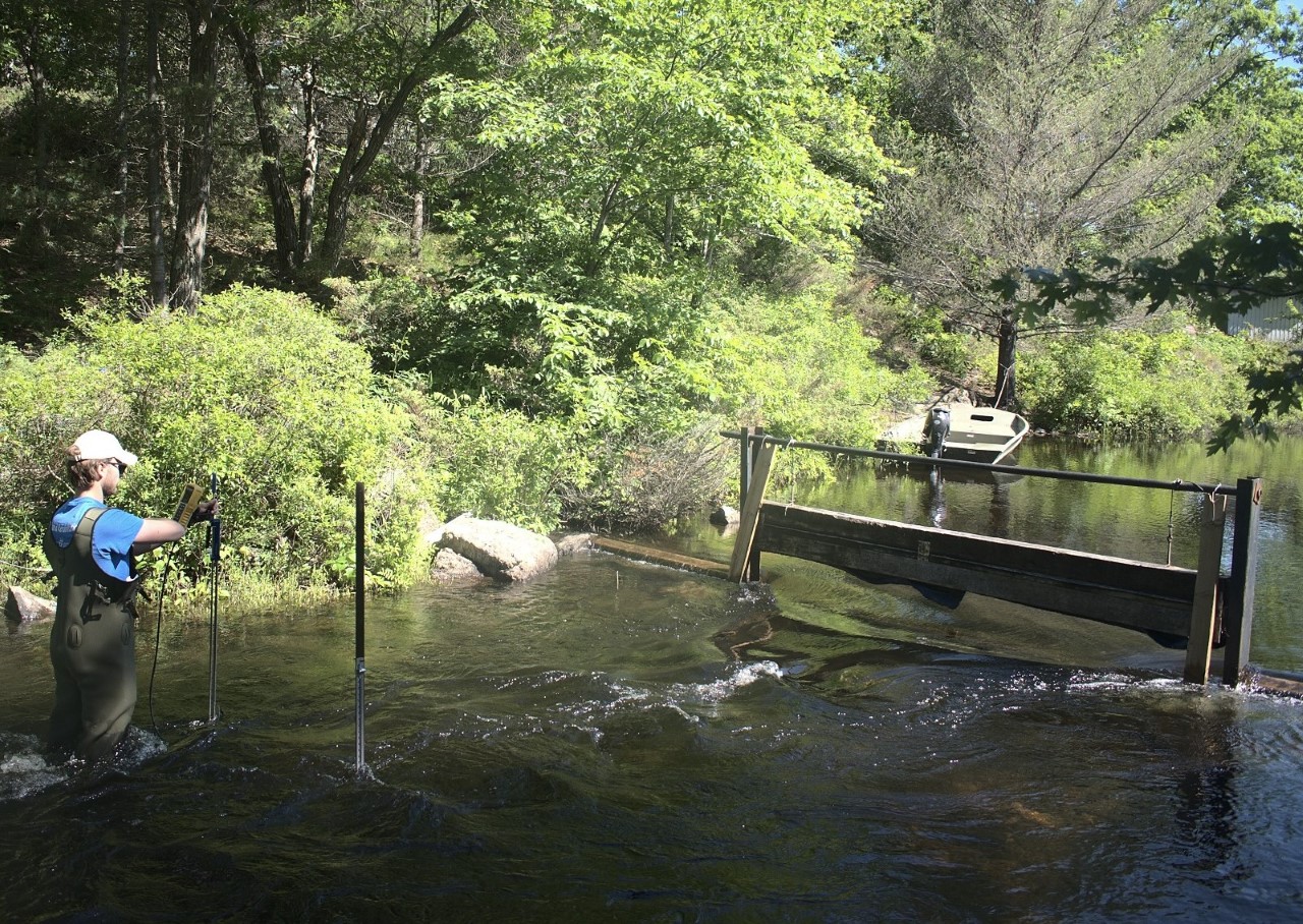 Student sampling in lake