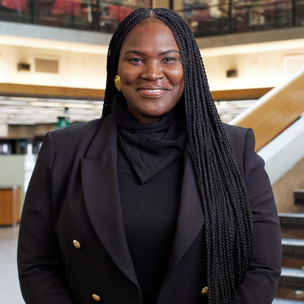 Anita Erskine smiling