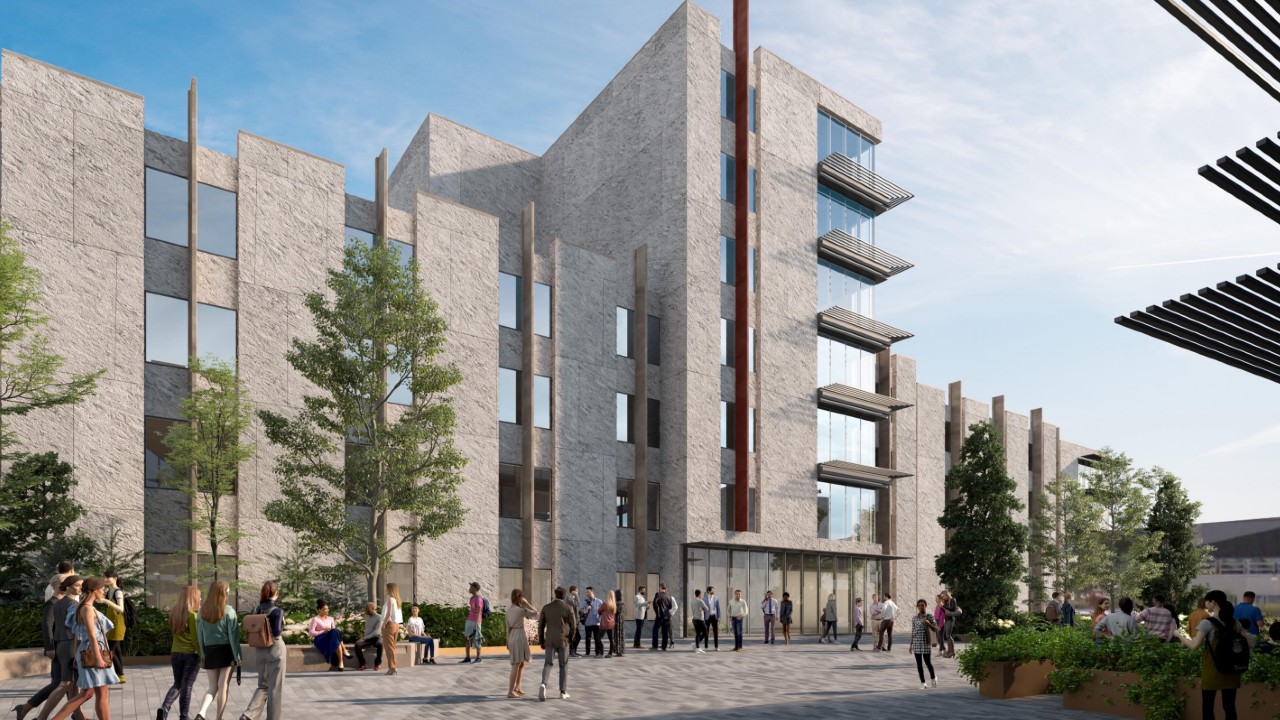 A rendering of Otonabee College