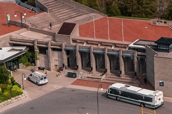 Aerial photo of Bata Catwalk