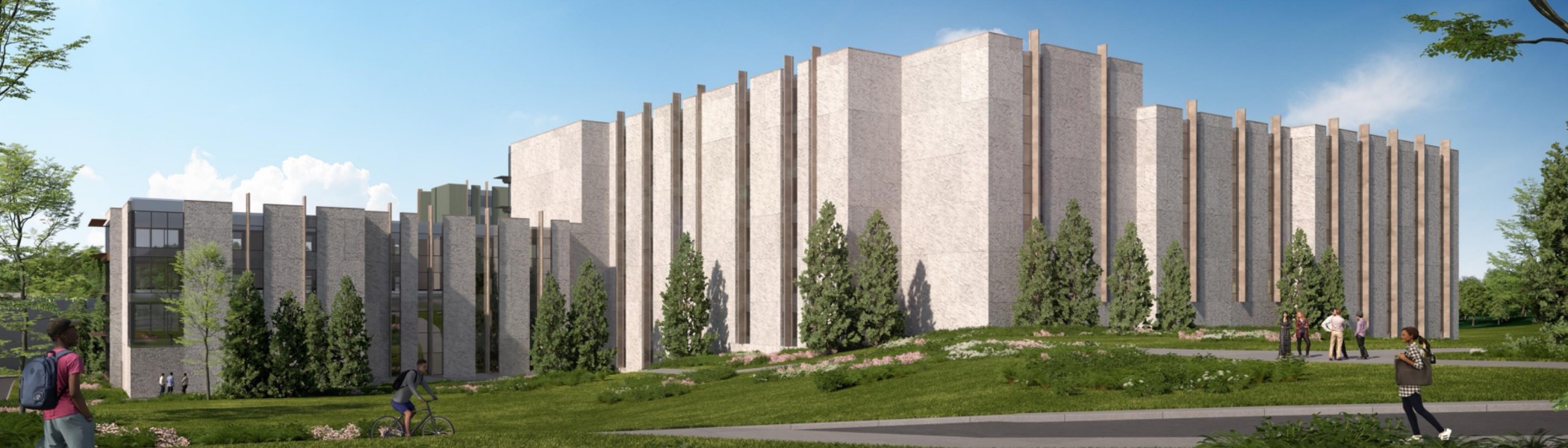 A rendering of the new Otonabee College residence