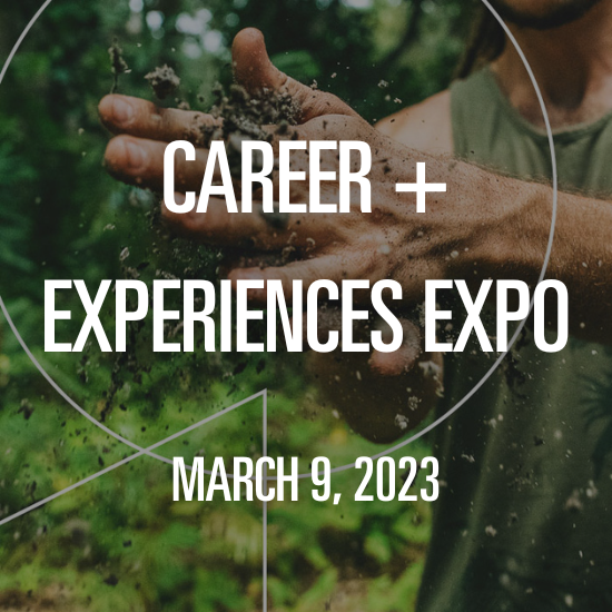 Career + Experiences Expo Text