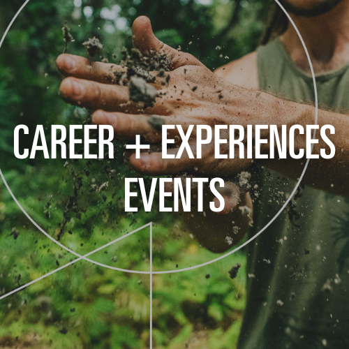 Career + Experiences Events Text