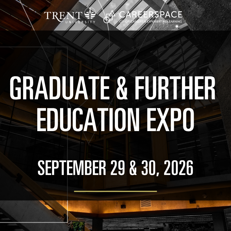 Graduate and further education expo, in-person September 29 & 30, 2026