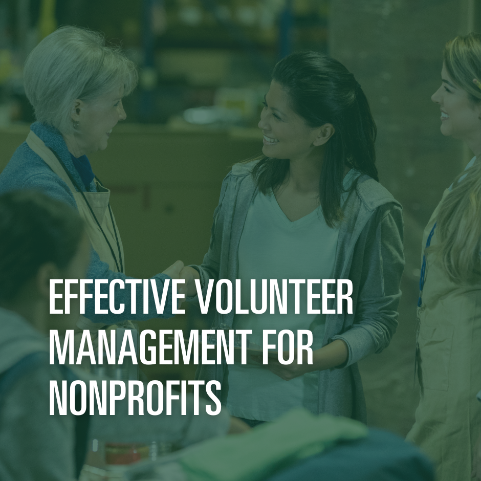Effective Volunteer Management Micro-credential