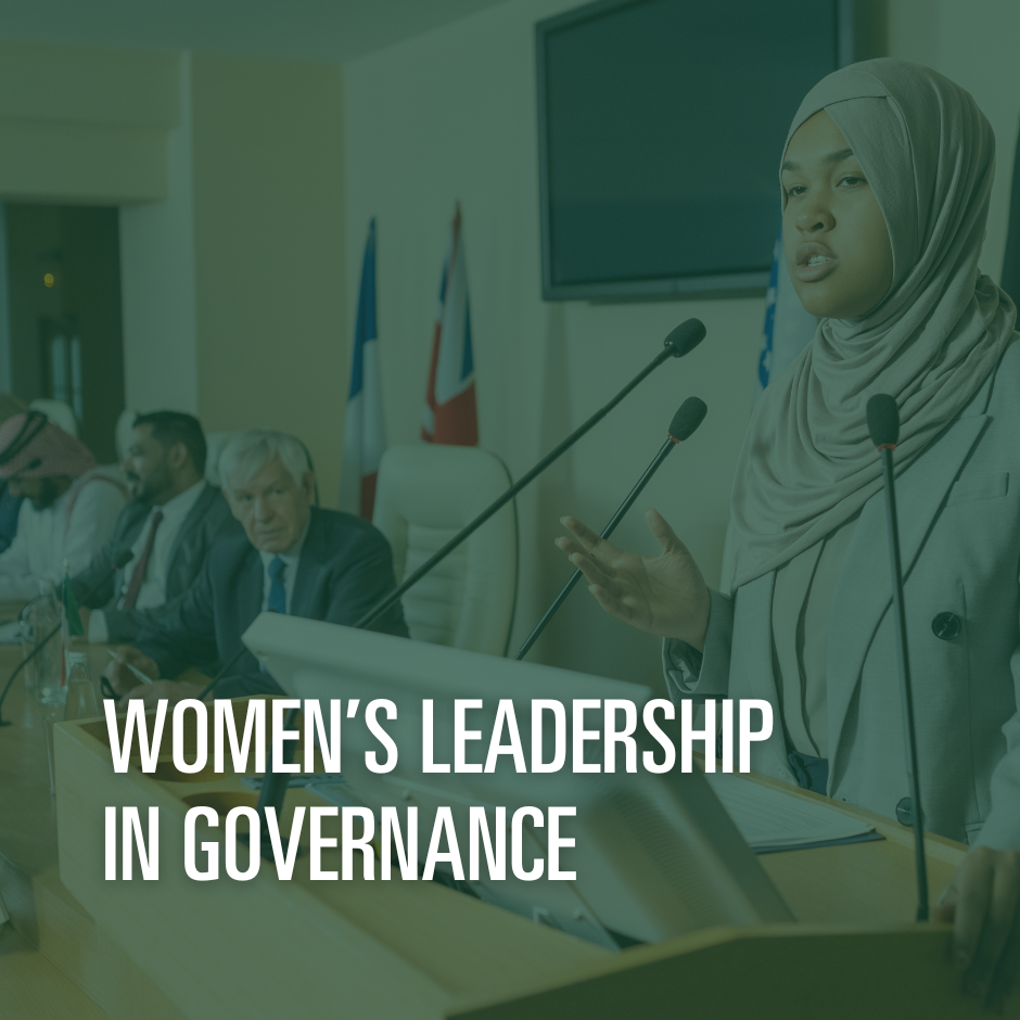 Women's Leadership in Government 