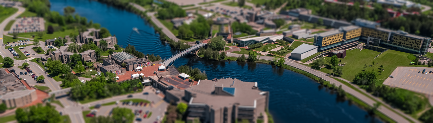 Aerial Image of the Trent University Campus