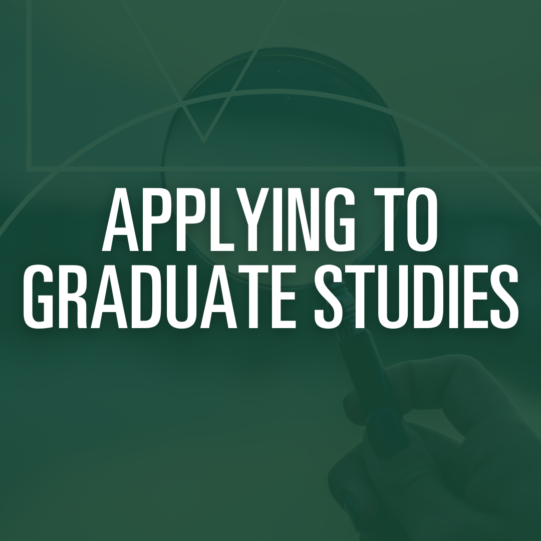 Applying to Graduate Studies
