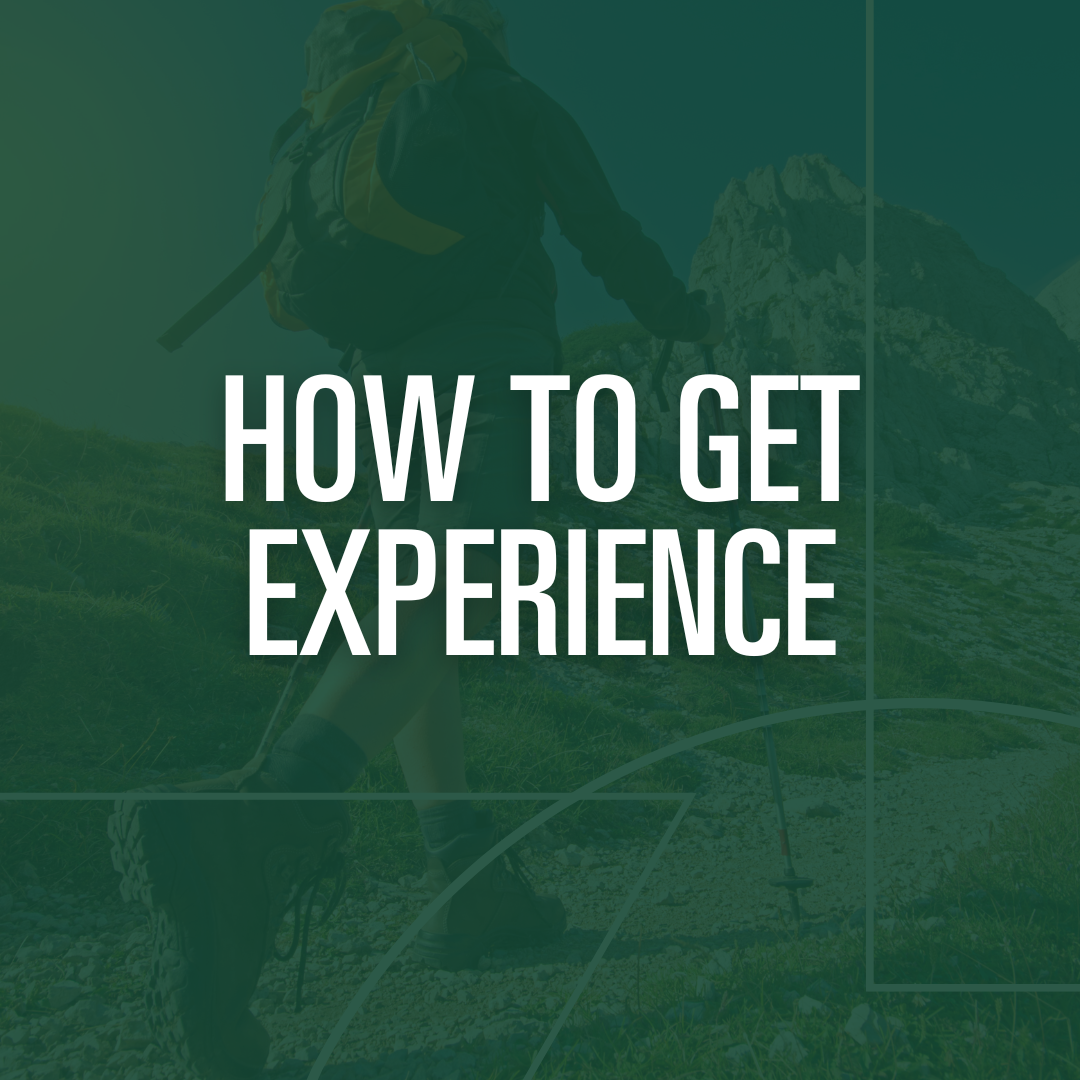 How to get experience