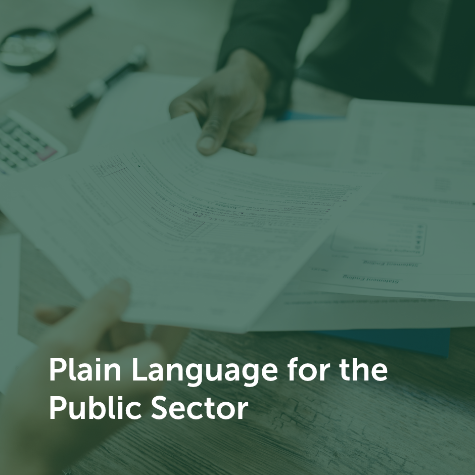 Clear communication practices for public-facing information.
