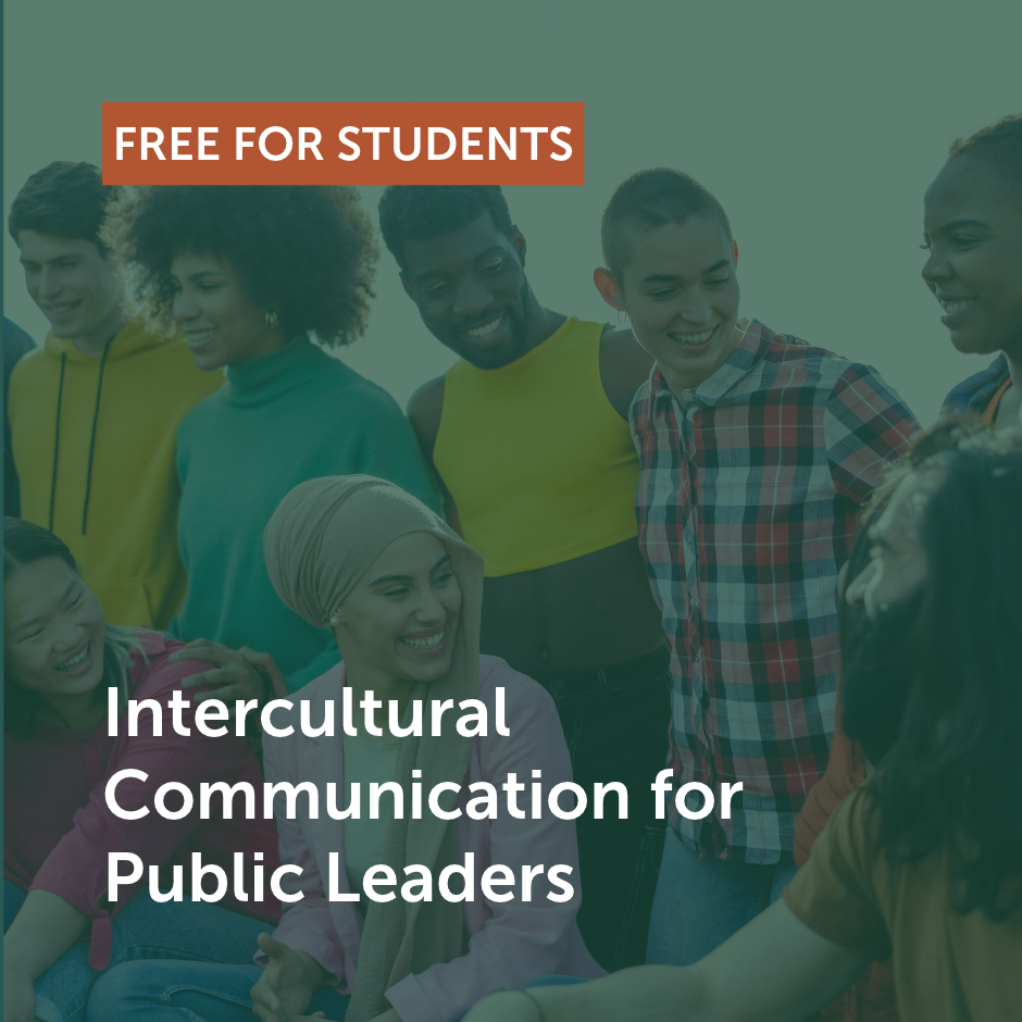 Diverse individuals engaging in effective cross-cultural communication.