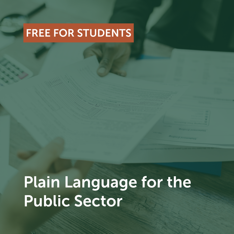 Clear communication practices for public-facing information.