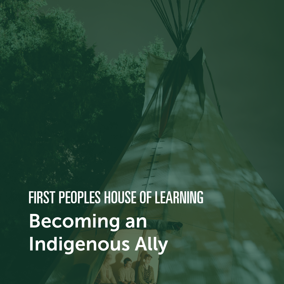 Learning about Indigenous perspectives, relationships, and allyship.