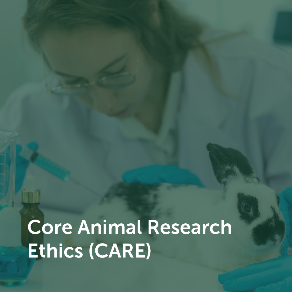 Research ethics training focused on responsible animal care.