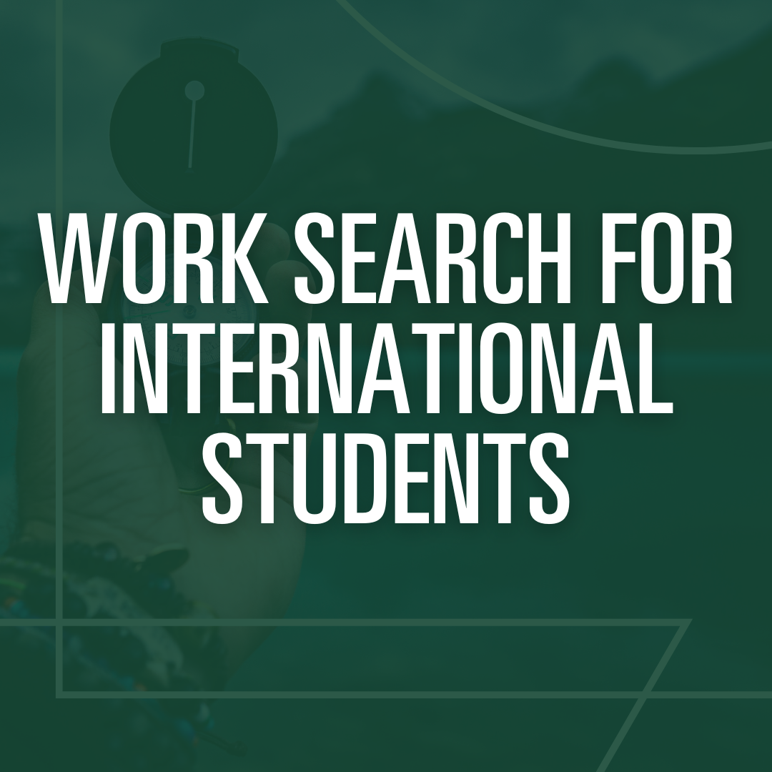 Work Search for International Students