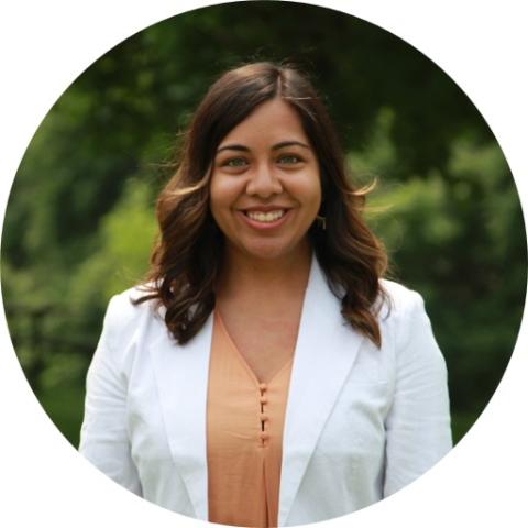 A headshot of Sabrina