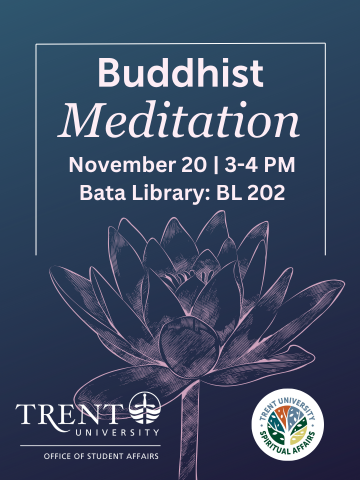 Buddist Meditaiton Session Nov 20 3-4pm