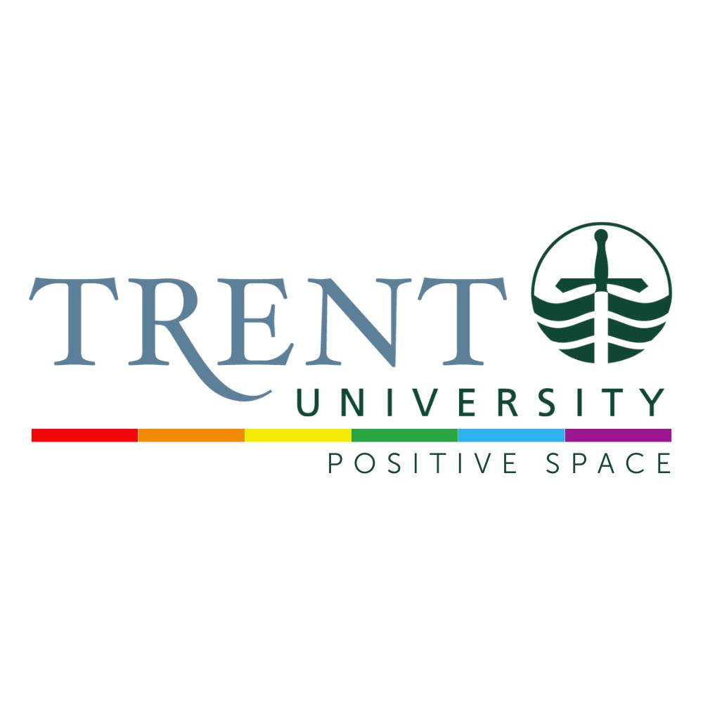 The Trent University Positive Space logo.