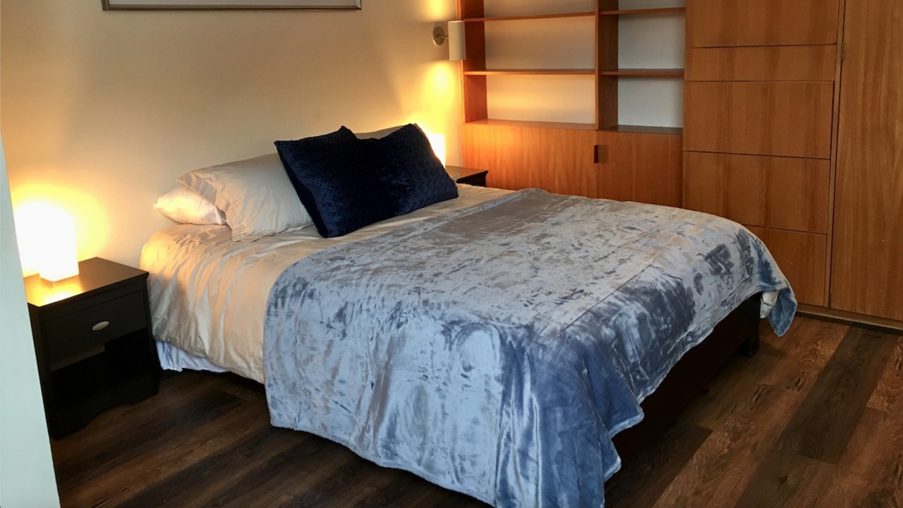 Bedroom in the Lady Eaton guest suite