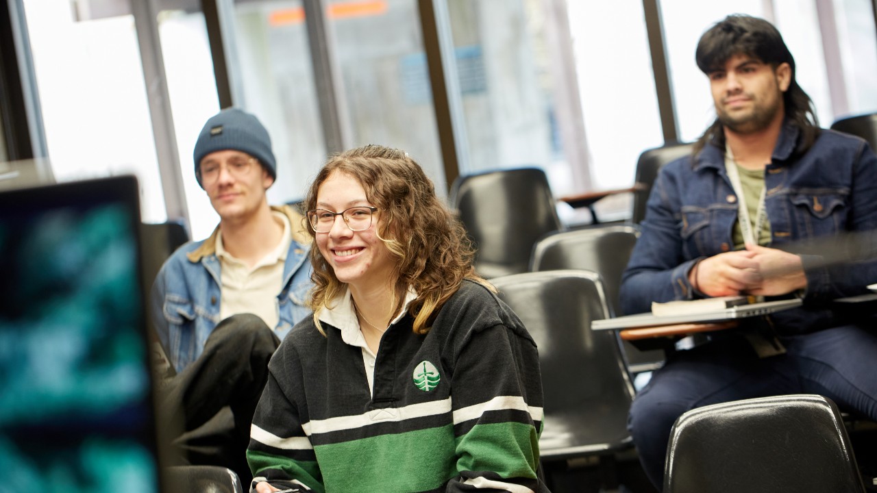 Students in a Lady Eaton classroom