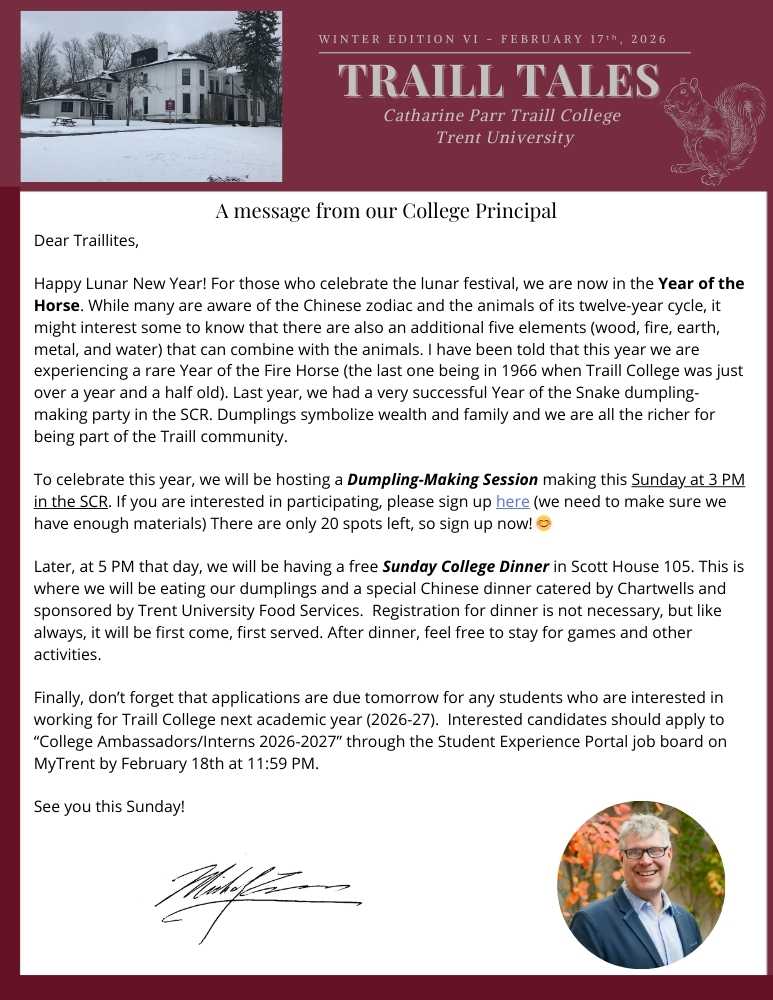 Traill Tales February 17th cover page