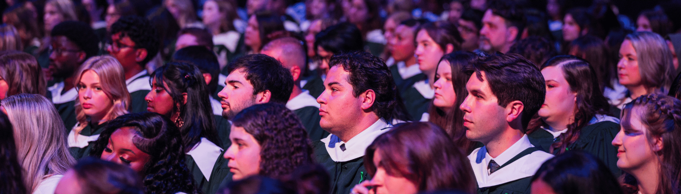 Students gather for convocation