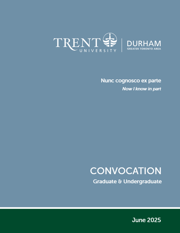 Durham Convocation Program