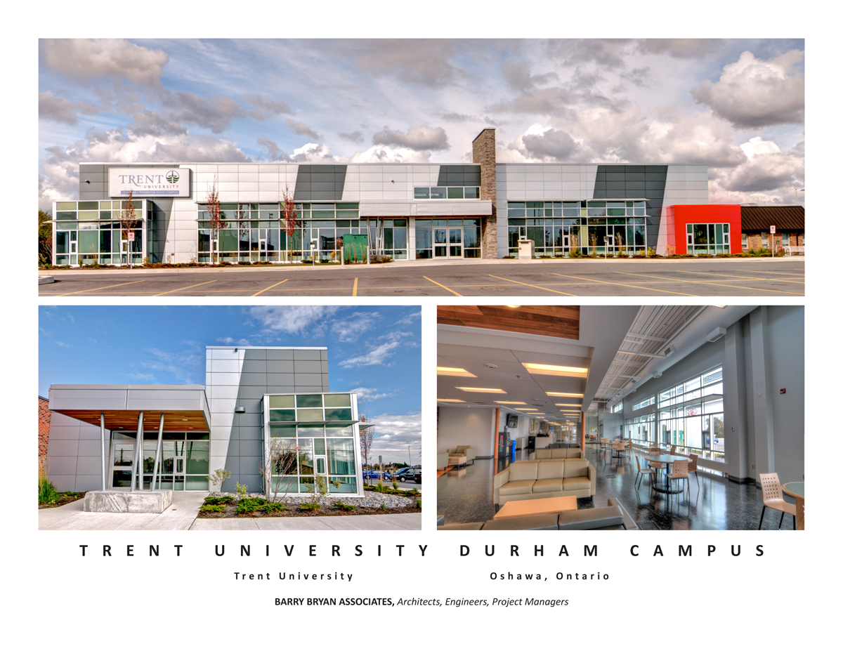 The Architect: Barry Bryan Associates - Trent University - Durham GTA