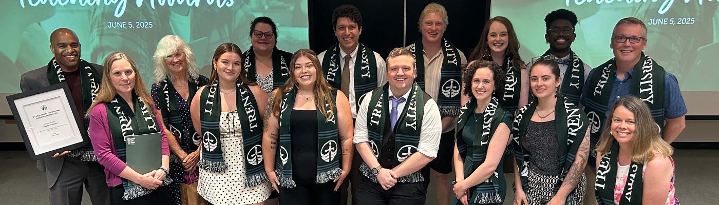 2025 B.Ed. Teaching Award Recipients