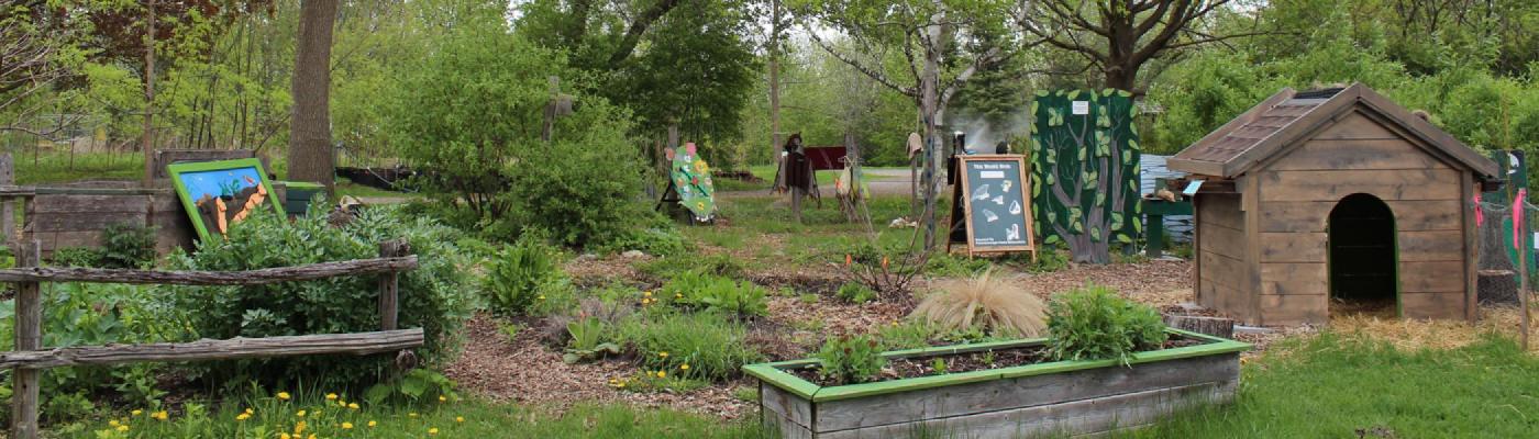 Image of Green Up's Learning Garden landscape